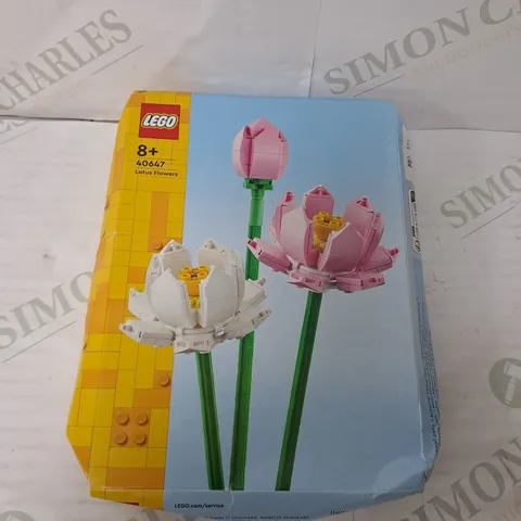 LEGO LOTUS FLOWERS DESK DECORATION SET 40647