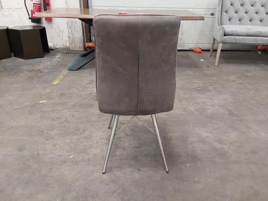 DESIGNER GREY DINING CHAIR (1 ITEM)