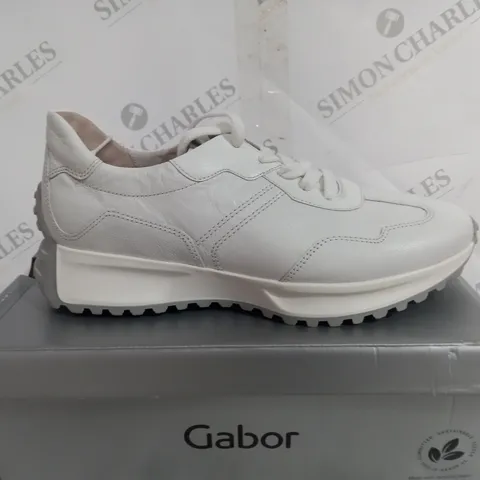 BOXED GABOR LAS VEGAS IN WHITE - UK 7.5