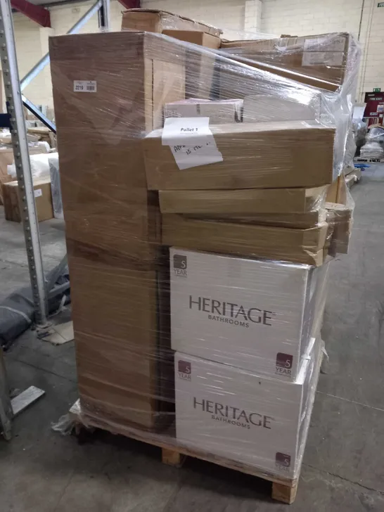 PALLET OF ASSORTED HERITAGE FURNITURE APPROX. 15 ITEMS