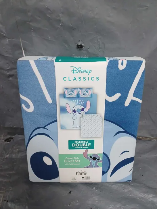 DISNEY CLASSICS STITCH REVERSIBLE DOUBLE DUVET SET