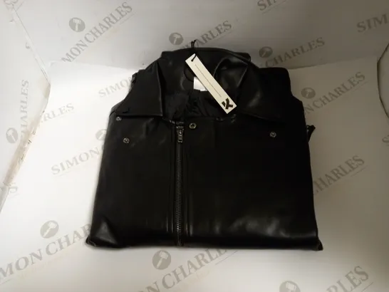 KOI VEGAN BAD HABITS VEGAN LEATHER JACKET - SIZE XS