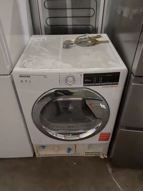 HOOVER DXO C9TCE-80 WHITE CONDENSER DRYER - UNPROCESSED RAW RETURN