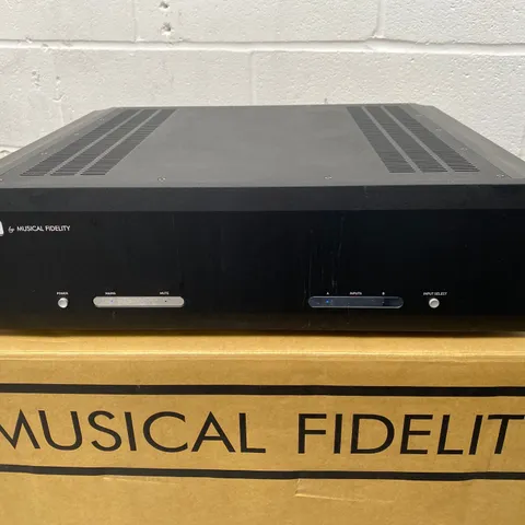 BOXED MUSICAL FIDELITY M6S DUAL MONO POWER AMPLIFIER 