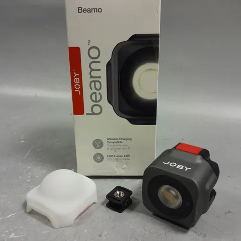 BOXED JOBY BEAMO PORTABLE WIRELESS CHARGEABLE LIGHTS FOR SMARTPHONES 