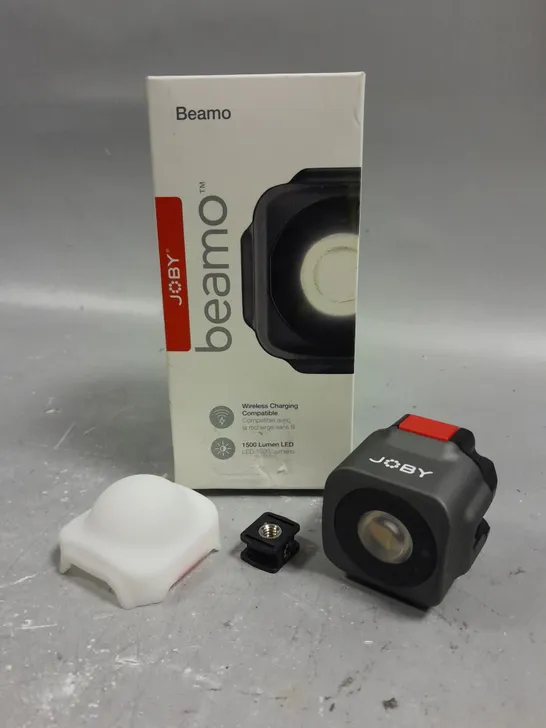 BOXED JOBY BEAMO PORTABLE WIRELESS CHARGEABLE LIGHTS FOR SMARTPHONES 