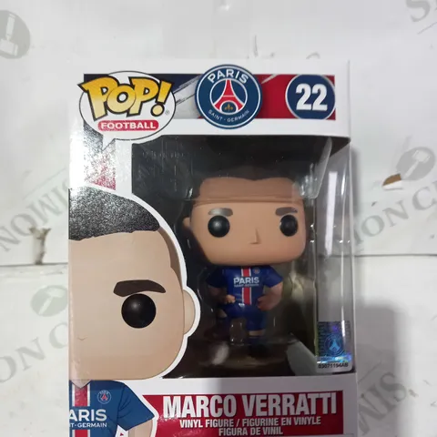 FUNKO POP FOOTBALL PARIS SAINT GERMAIN 22 MARCO VERRATTI VINYL FIGURE