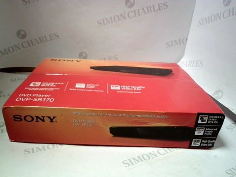 SONY DVP-SR170 DVD PLAYER  RRP &pound;52.00