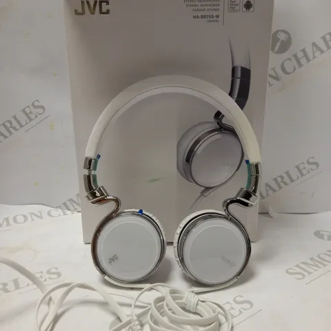 JVC HA-SR75S SUPRAAURAL OVER EAR HEADPHONES - WHITE