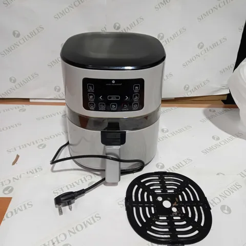 COOK'S ESSENTIALS 4.0L AIR FRYER COOL GREY