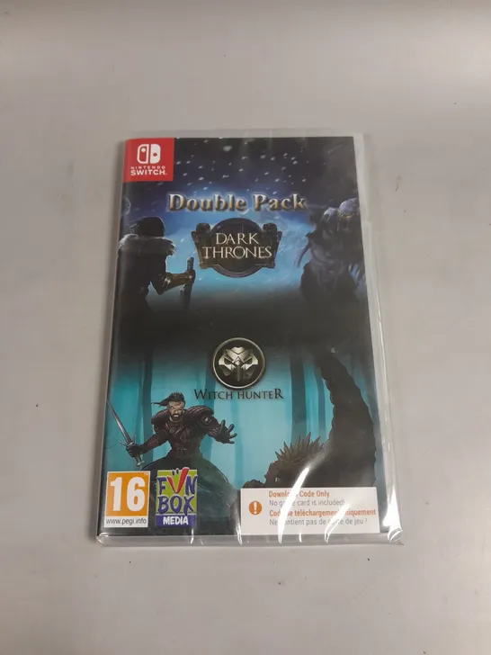 SEALED DARK THRONES & WITCH HUNTER DOUBLE PACK FOR NINTENDO SWITCH 