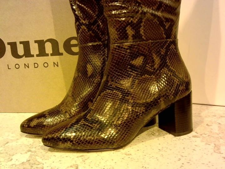dune prestone reptile boots