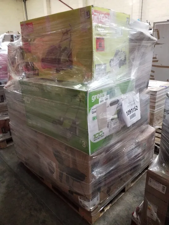 PALLET OF APPROXIMATELY 17 UNPROCESSED RAW RETURN HOUSEHOLD AND ELECTRICAL GOODS TO INCLUDE;