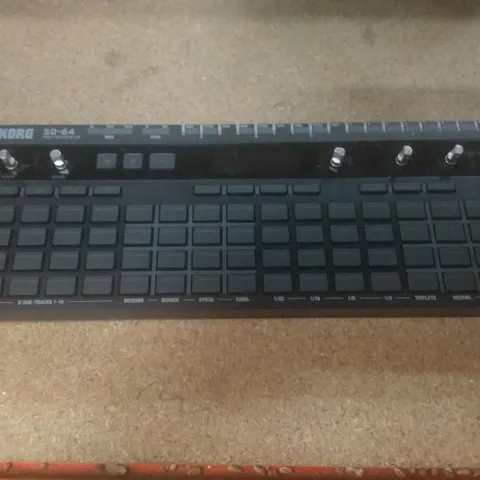 KORG SQ-64 POLYPHONIC STEP SEQUENCER 