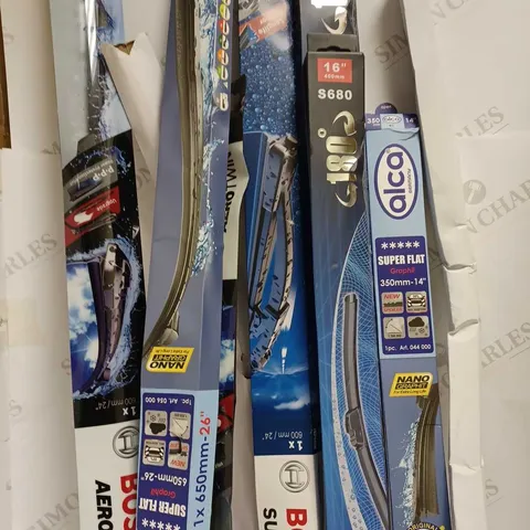 LOT OF APPROX. 8 ASSORTED CAR WINDSCREEN WIPER BLADES 