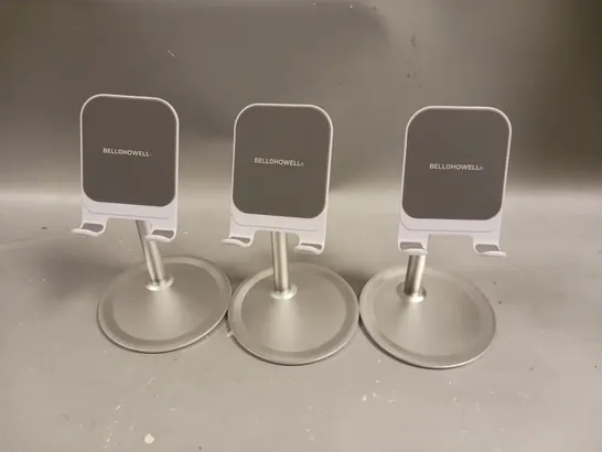 3 X BOXED ADJUSTABLE SMARTPHONE HOLDERS 