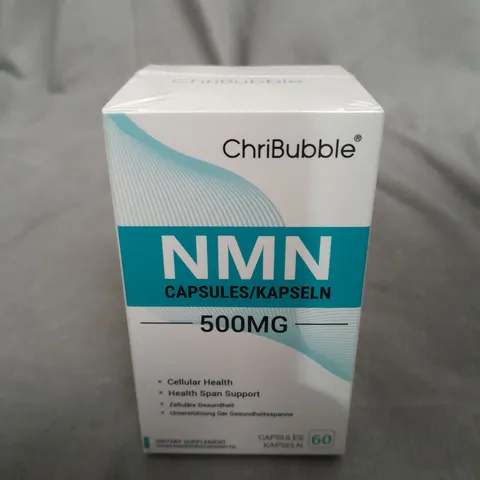 24 BOXED AND SEALED CHRIBUBBLE NMN CAPSULES 500mg (60 CAPSULES)