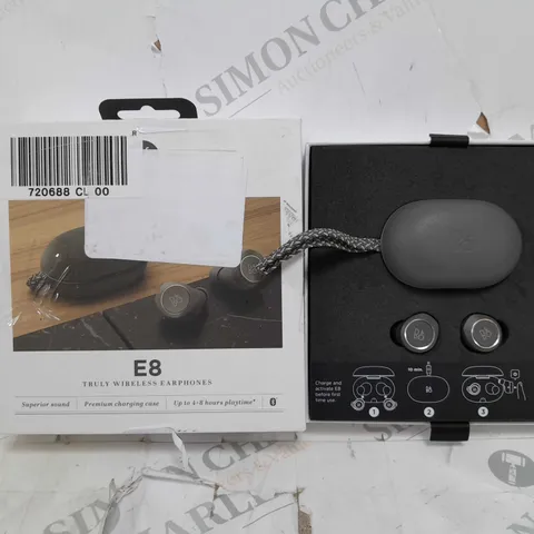 BOXED B&O PLAY BY BANG & OLUFSEN BEOPLAY 1. GEN E8 WIRELESS HEADPHONES