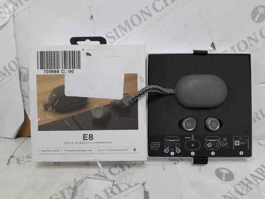 BOXED B&O PLAY BY BANG & OLUFSEN BEOPLAY 1. GEN E8 WIRELESS HEADPHONES