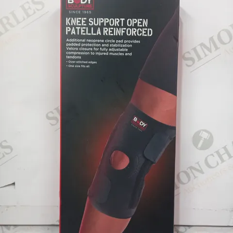 BODY SCULPTURE KNEE SUPPORT OPEN PATELLA REINFORCED