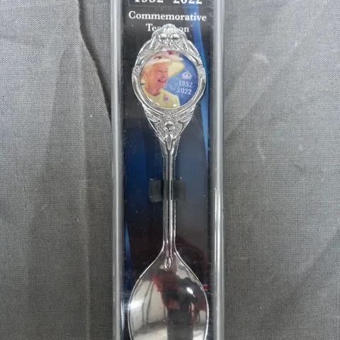 THE QUEEN'S PLATINUM JUBILEE COMMEMORATIVE TEASPOON