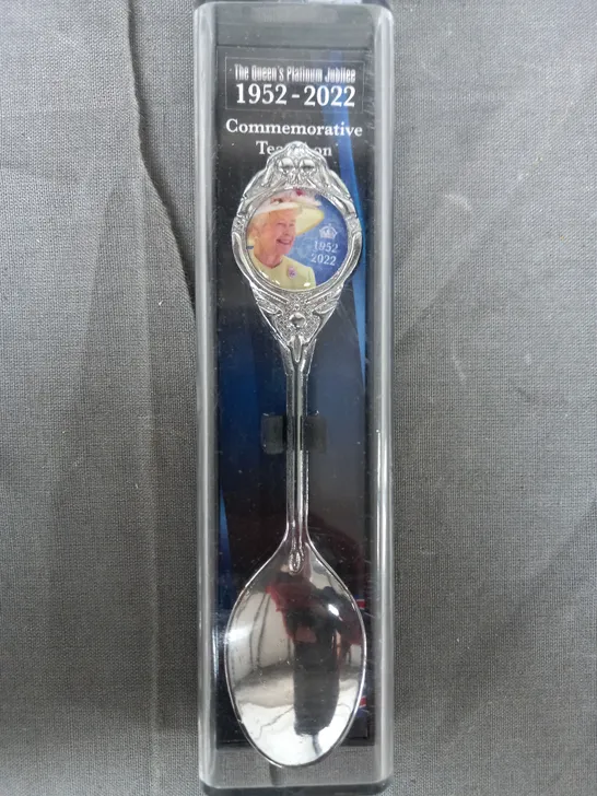 THE QUEEN'S PLATINUM JUBILEE COMMEMORATIVE TEASPOON