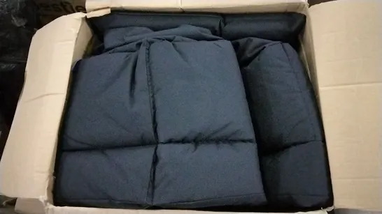 BOXED BLACK DECIMUS HEAVY DUTY SOFTEE PET BED