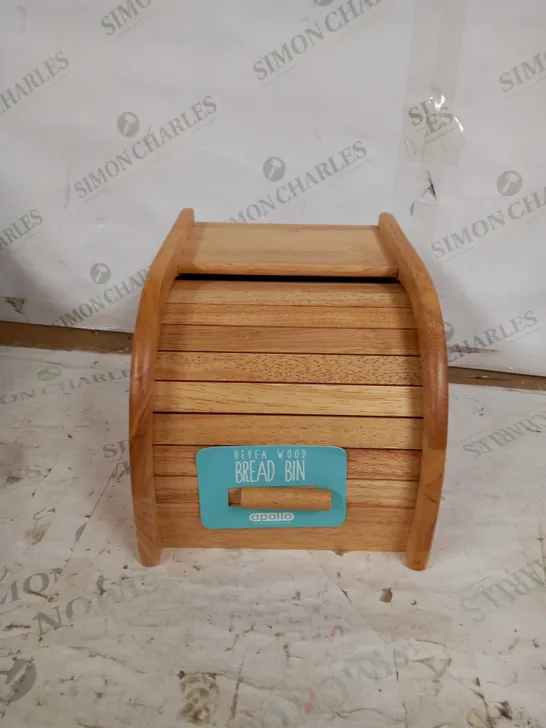 WOOD BREAD BIN