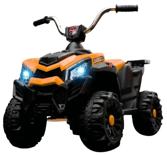 BRAND NEW BOXED MY FIRST 6V TODDLERS QUAD BIKE RIDE ON ORANGE 