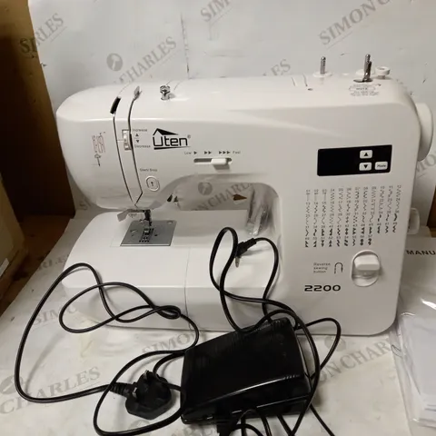 UTEN COMPUTERISED DIGITAL SEWING MACHINE EMBROIDERY QUILTING FUNCTION MACHINE