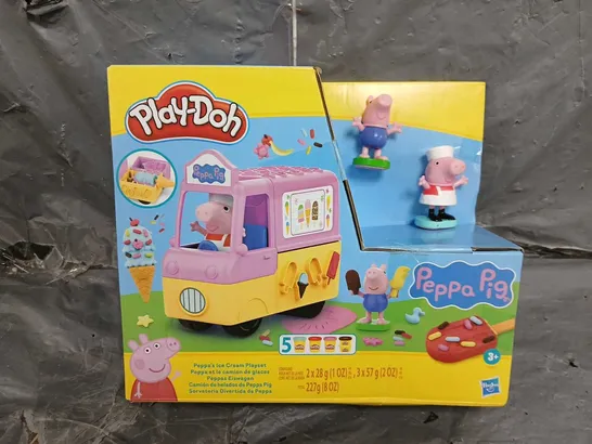 BOXED PLAY-DOH PEPPA'S ICE CREAM PLAY-SET RRP £21.99