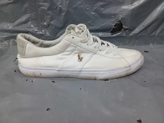 RALPH LAUREN POLO SAYER-NE TRAINERS WHITE SIZE 10