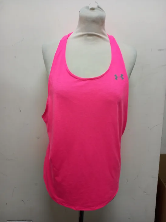 WOMENS UNDER ARMOUR TRAINING TOP - SIZE LARGE