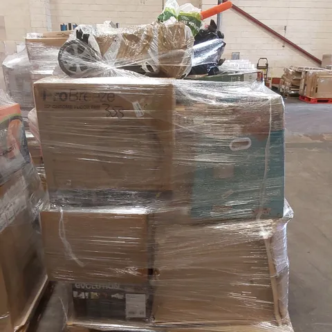 PALLET OF APPROXIMATELY 18 UNPROCESSED RAW RETURN HOUSEHOLD AND ELECTRICAL GOODS TO INCLUDE;