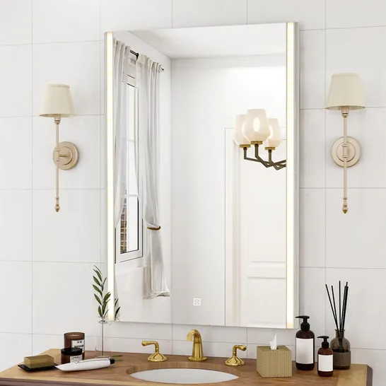 BOXED FAYE STREAMLINE FRAMELESS BATHROOM MIRROR (1 BOX)