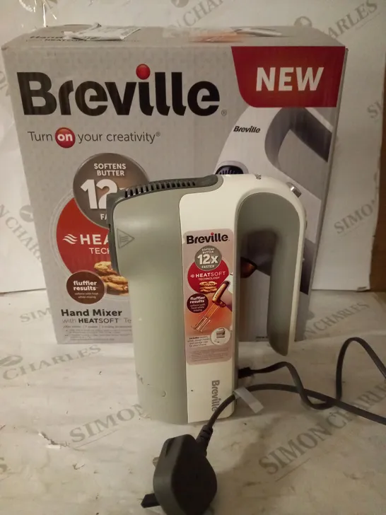 BREVILLE HEATSOFT HAND MIXER 