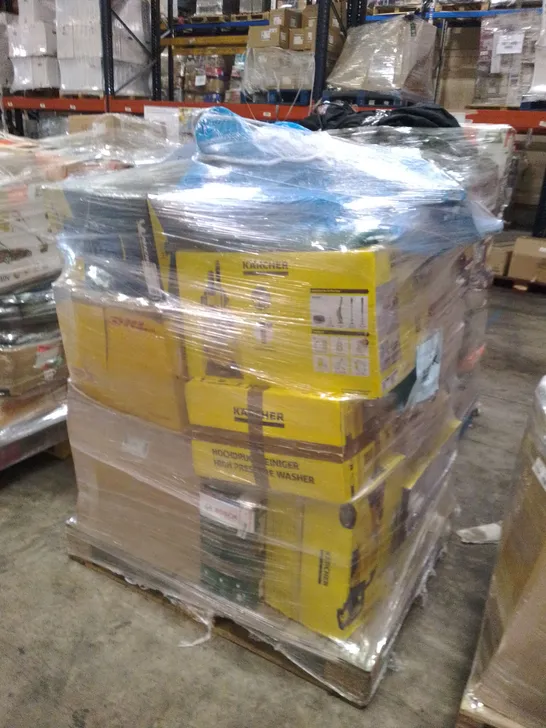 PALLET OF APPROXIMATELY 17 UNPROCESSED RAW RETURN HOUSEHOLD AND ELECTRICAL GOODS TO INCLUDE;