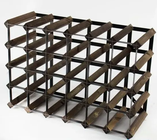 BOXED FELICA 30 BOTTLE WINE RACK 