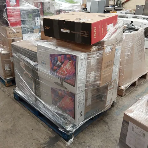 PALLET OF APPROXIMATELY 20 UNPROCESSED RAW RETURN MONITORS TO INCLUDE;