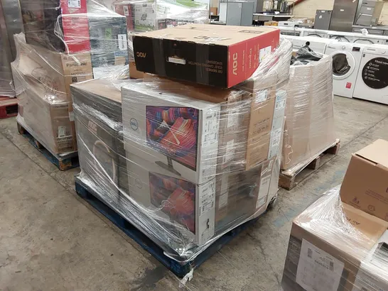 PALLET OF APPROXIMATELY 20 UNPROCESSED RAW RETURN MONITORS TO INCLUDE;