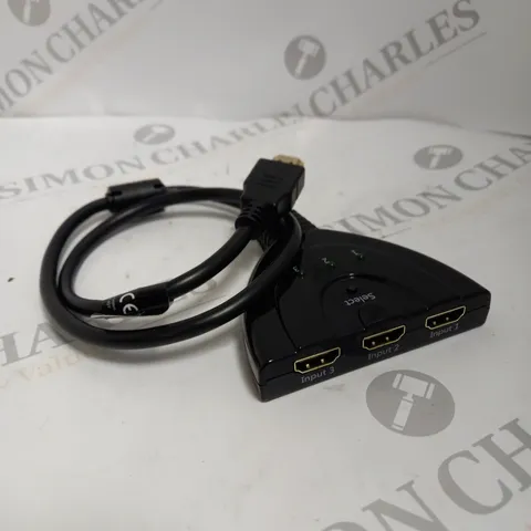 BOXED ASDATECH AUTO-SELECT 3 WAY HDMI SELECTOR 