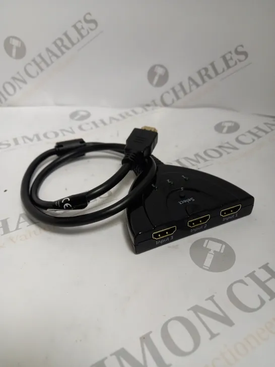 BOXED ASDATECH AUTO-SELECT 3 WAY HDMI SELECTOR 