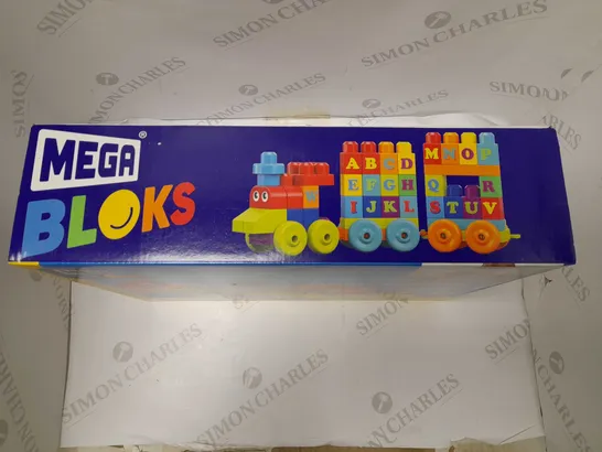 BRAND NEW MEGA BLOCKS ABC LEARNING TRAIN