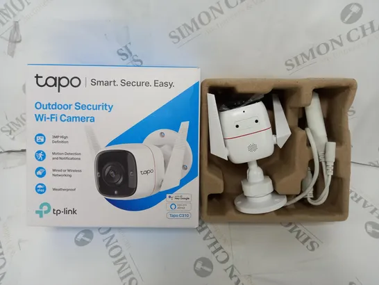 BOXED TAPO OUTDOOR SECURITY WI-FI CAMERA