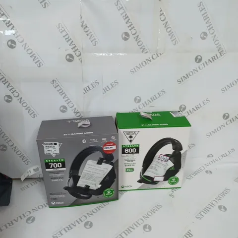 BOX OF 6 ASSORTED TURTLE BEACH GAMING HEADSETS 