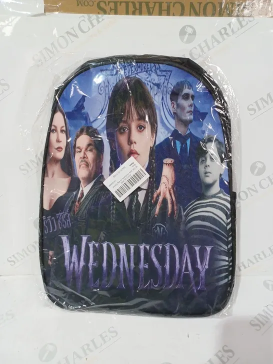 WEDNESDAY BRANDED CHILDRENS BACKPACK 