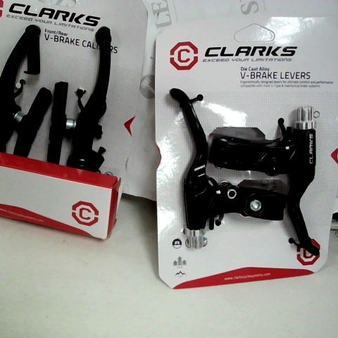TWO CLARKS CYCLE ITEMS, V-BRAKE LEVERS & V-BRAKE CALIPERS