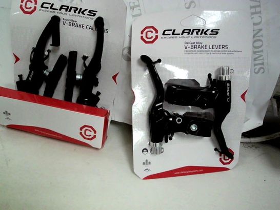 TWO CLARKS CYCLE ITEMS, V-BRAKE LEVERS & V-BRAKE CALIPERS