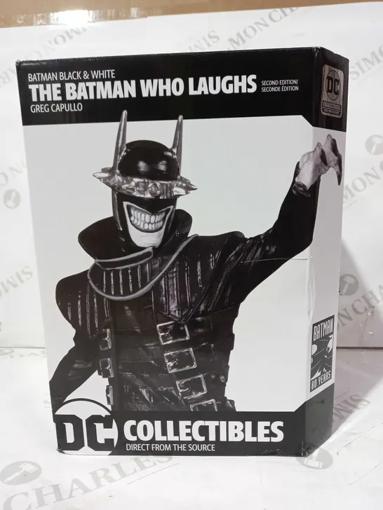 DC COLLECTIBLES BATMAN BLACK & WHITE THE BATMAN WHO LAUGHS SECOND EDITION FIGURE