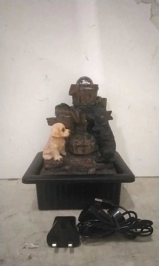 BOXED AROMA PLAYFUL PUPS FOUNTAIN 